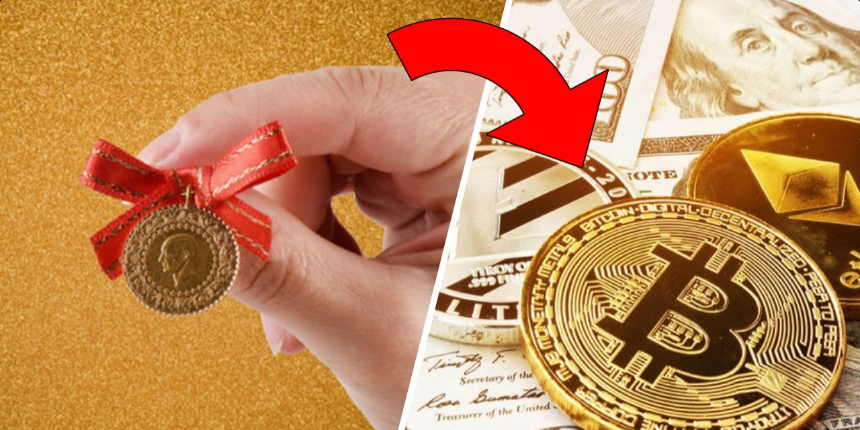 Altın gününün yerini kripto para aldı!
