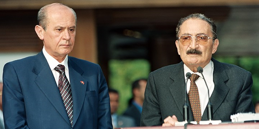 Bahçeli eski ortağı Ecevit'i böyle savundu...