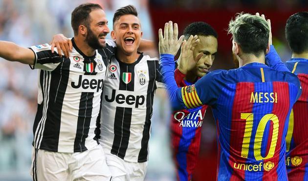 Juventus Barcelona'ya futbol dersi verdi! Maç özeti