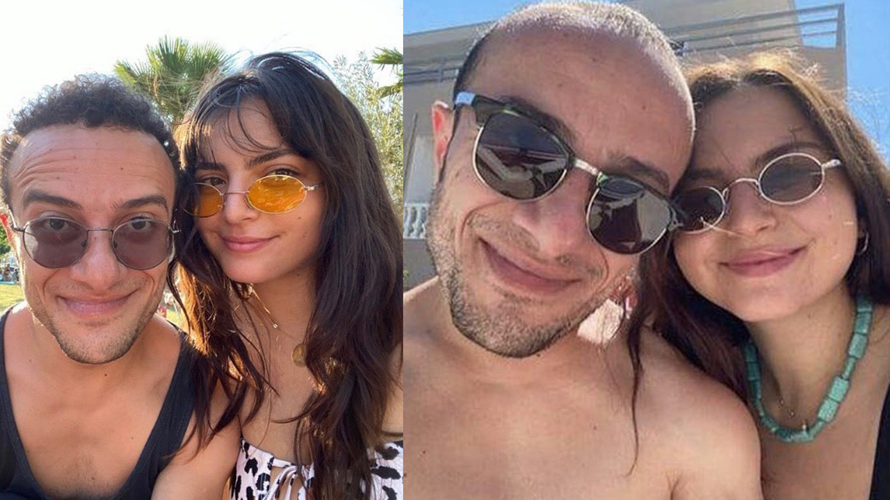 'Camdaki Kız'ın Tako’su Hamza Yazıcı ile sevgilisi Şenay Forbes'in aşk tatili