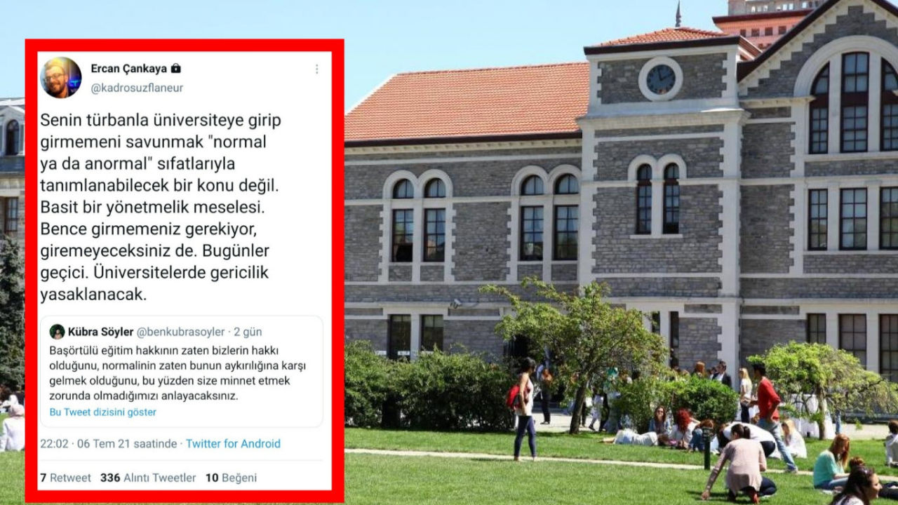 Boğaziçi Üniversitesi'nde İslam düşmanlığına devam: Başörtülüler üniversiteye giremeyecek!