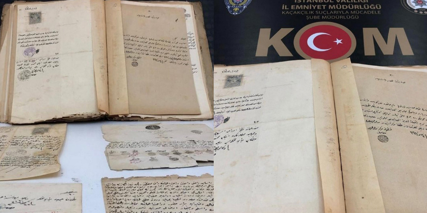 Yıllardır kayıp olarak her yerde aranan önemli tarihi belgeler Kadıköy'de bir evden çıktı