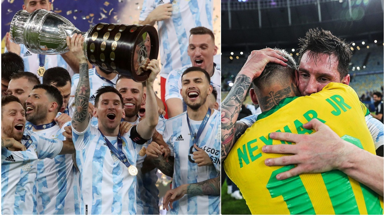 Brezilya'da tango! Copa America'da zafer 28 yıl sonra Arjantin'in oldu...