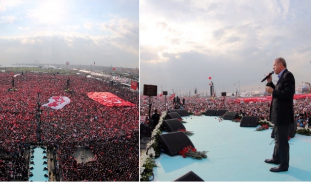 İngiliz gazetesi Yenikapı Meydanı'nın yeteri kadar dolmadığını yazdı
