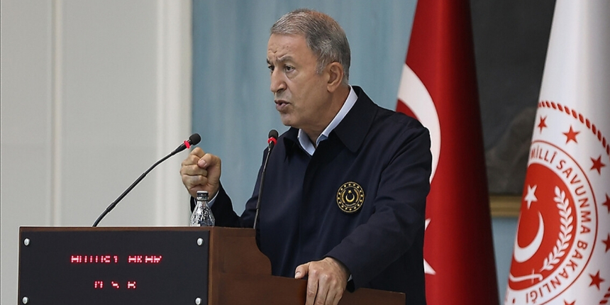 Bakan Akar'dan Yunan Savunma Bakanı'na çok sert tepki: Mantıklı konuşmaya davet ediyoruz