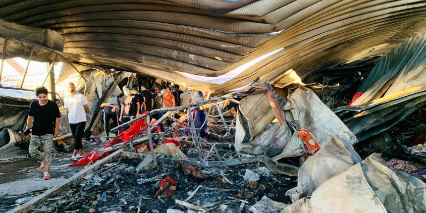 Enkazından hala ceset çıkarılıyor! Hastanedeki yangında can kaybı 124'e yükseldi