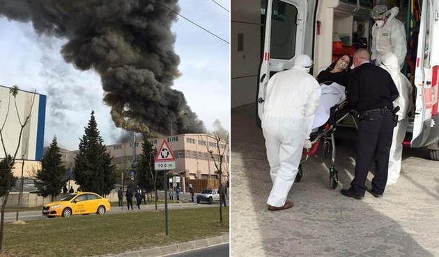 İstanbul'un burnunun dibinde kimyasal sızıntı alarmı!