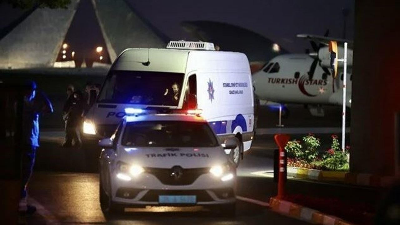 Şehit Hasan Cevher'in naaşı İstanbul'a getirildi