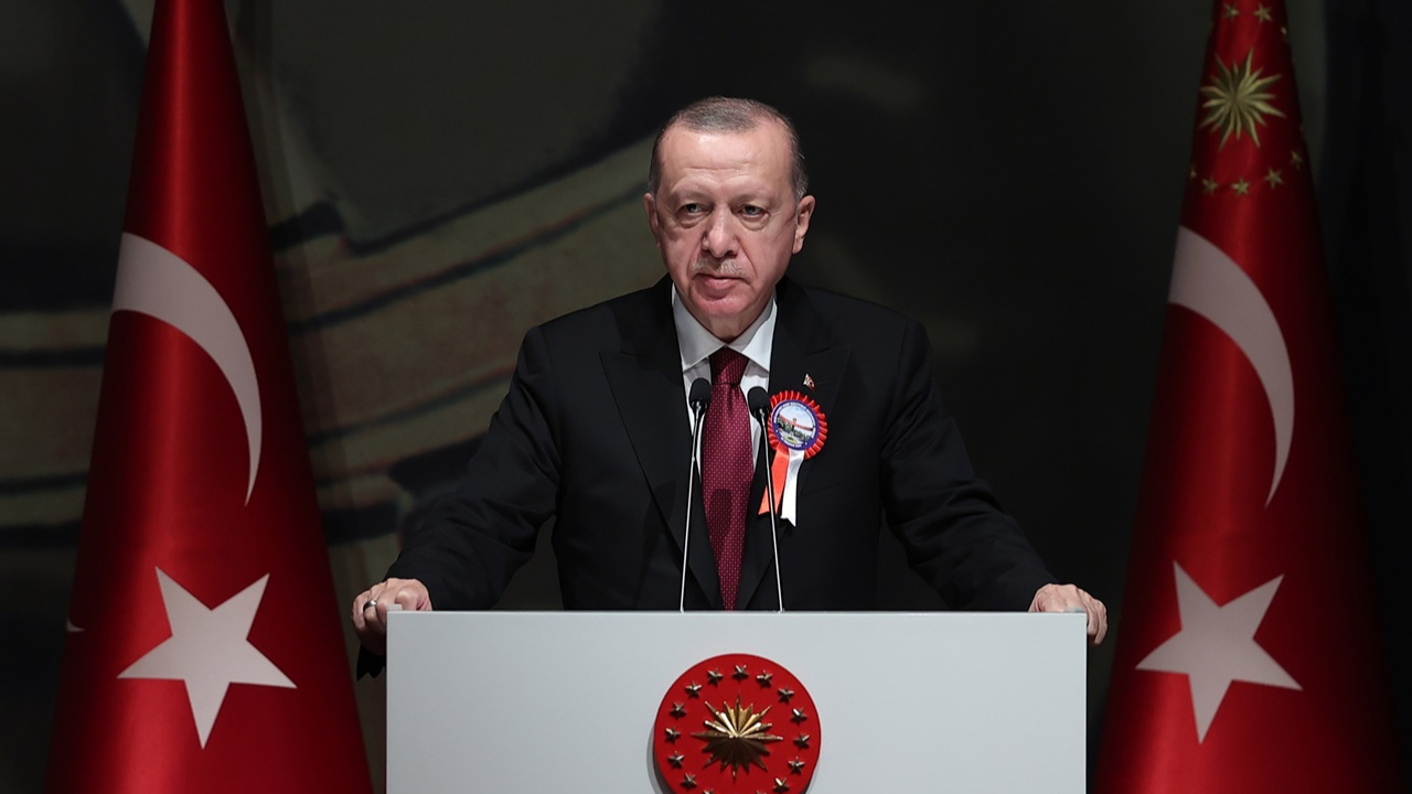 Erdoğan: Hiç kimsenin toprağında gözümüz yoktur! Türk'ün olduğu yerde zulüm olmaz