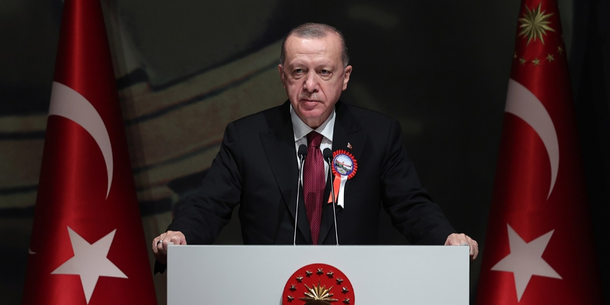 Erdoğan: Hiç kimsenin toprağında gözümüz yoktur! Türk'ün olduğu yerde zulüm olmaz