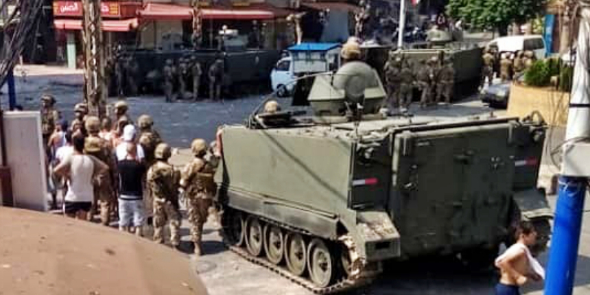 Lübnan'da tanklar sokakta: 25 yaralı! Protestocu SuperHaber'e konuştu!