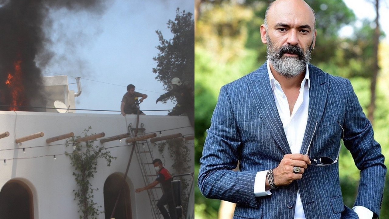Ünlü oyuncuya büyük şok! Restoranında yangın çıktı