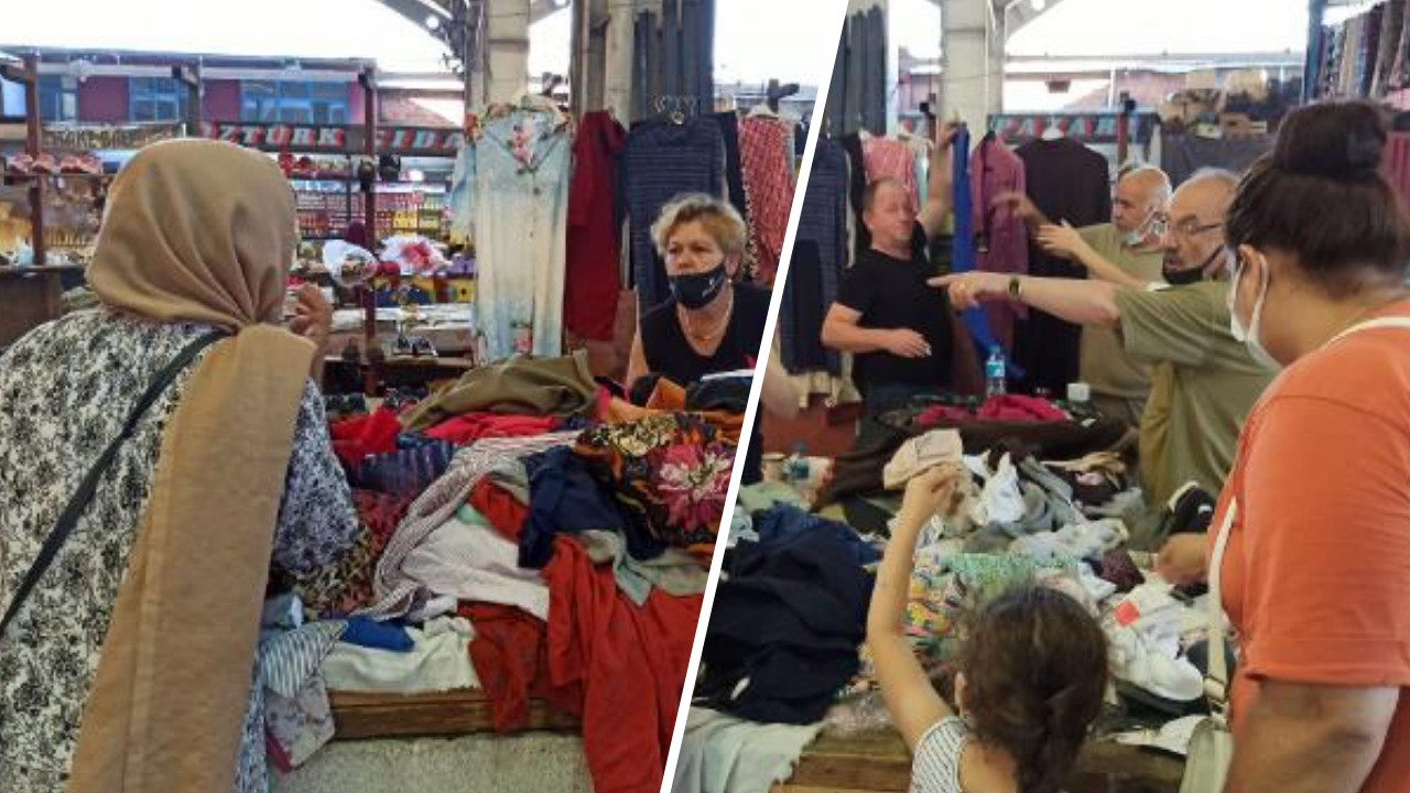 Bu pazarda para geçmiyor! Görenleri hayrete düşüren uygulama...