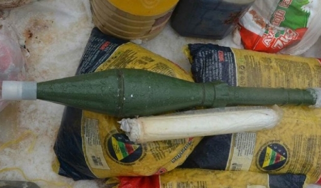 PKK'nın sığınağında anti tank roketi bulundu!