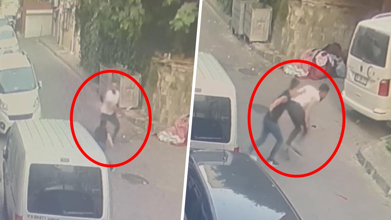 Alkolle başladı ölümle bitti! Dehşete düşüren cinayet kamerada!