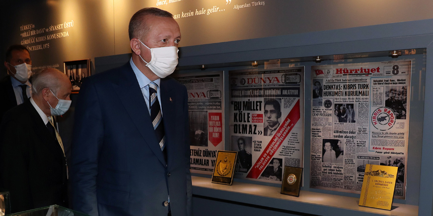Cumhurbaşkanı Erdoğan, Türkeş'in doğduğu müze evi ziyaret etti
