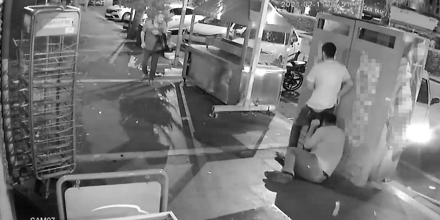 Restorana 2 ayda 2 silahlı saldırı: O anlar saniye saniye görüntülendi