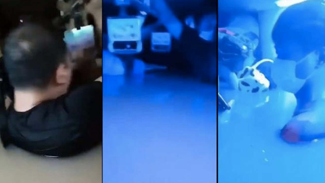 Çin'den korkutan görüntüler geldi: Boğazlarına kadar suya battılar