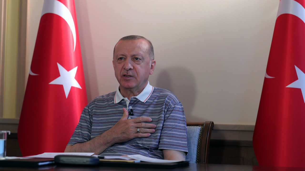 Erdoğan: Bizim için Kuzey Kıbrıs ve Güney Kıbrıs diye bir kavram kalmamıştır