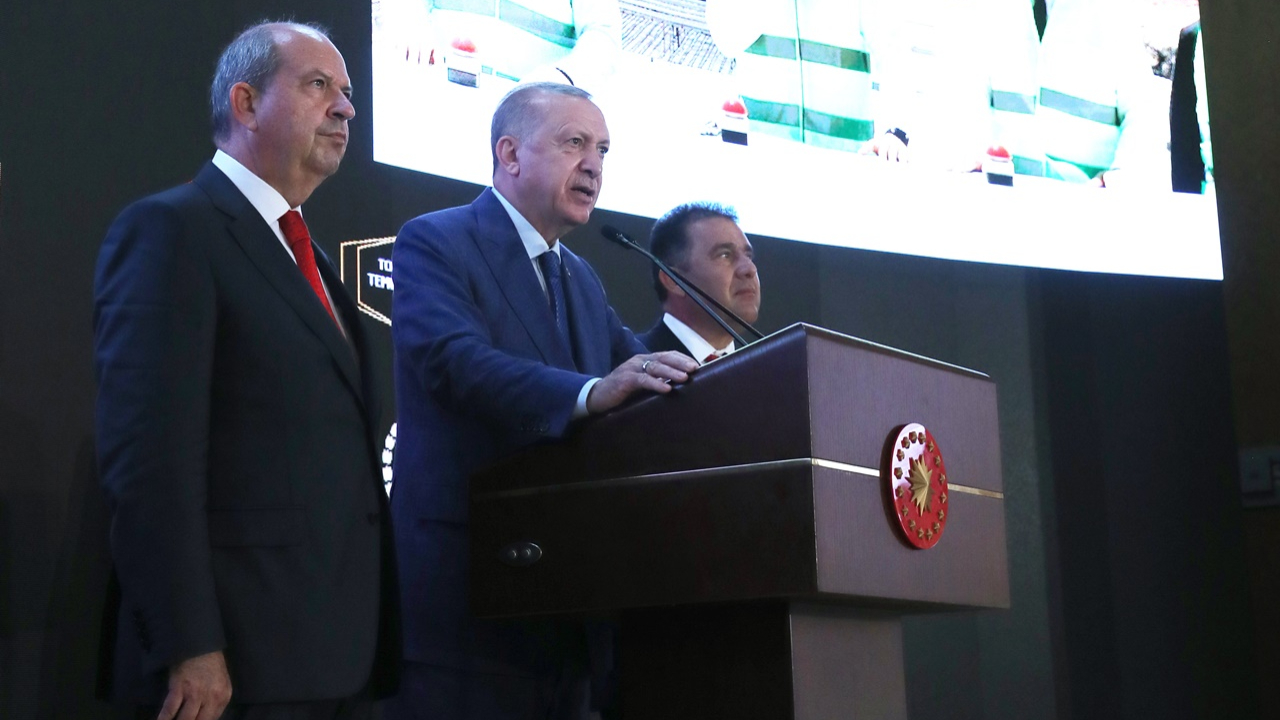Erdoğan KKTC'den dünyaya birlik mesajı verdi!