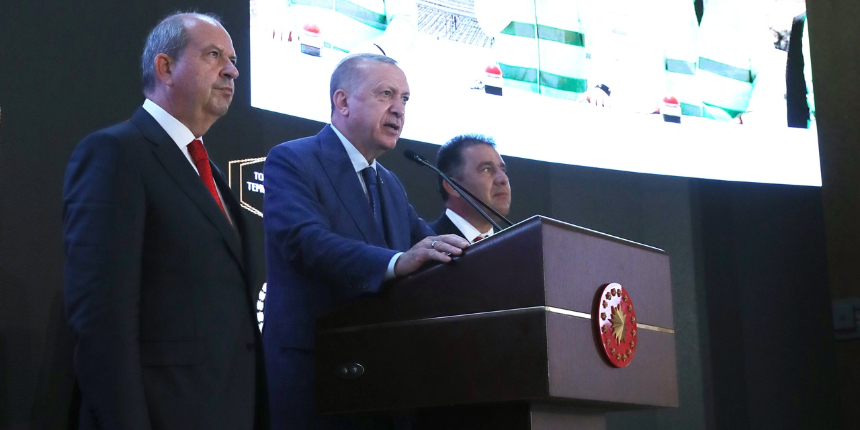 Erdoğan KKTC'den dünyaya birlik mesajı verdi!