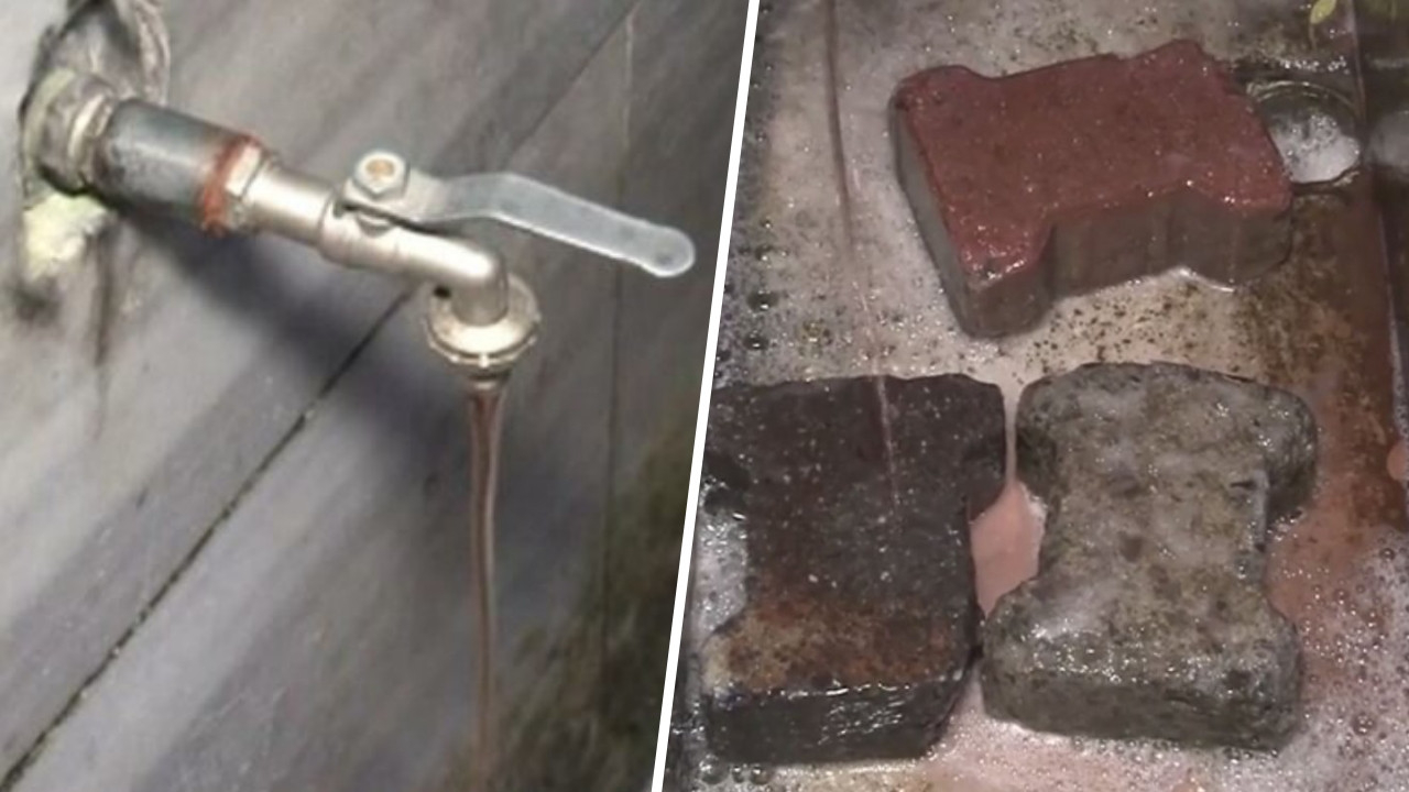 İstanbul'da tarihi çeşmeden kan aktı! Mahalleli isyan etti!