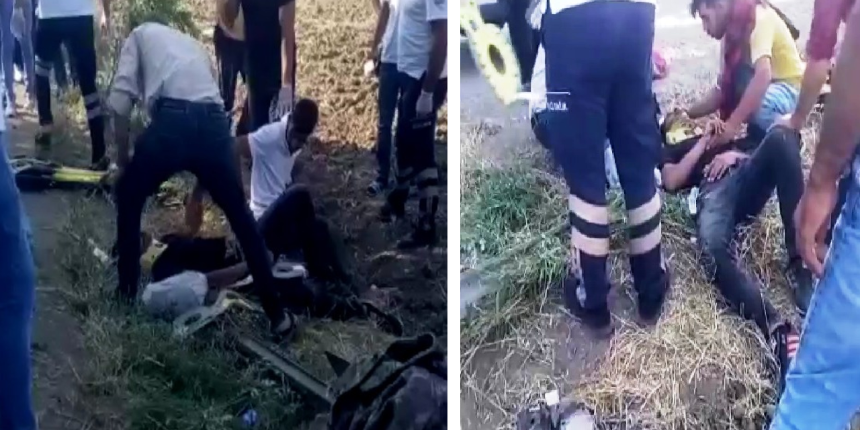 Kaplıca dönüşü facia: 15 yaralı