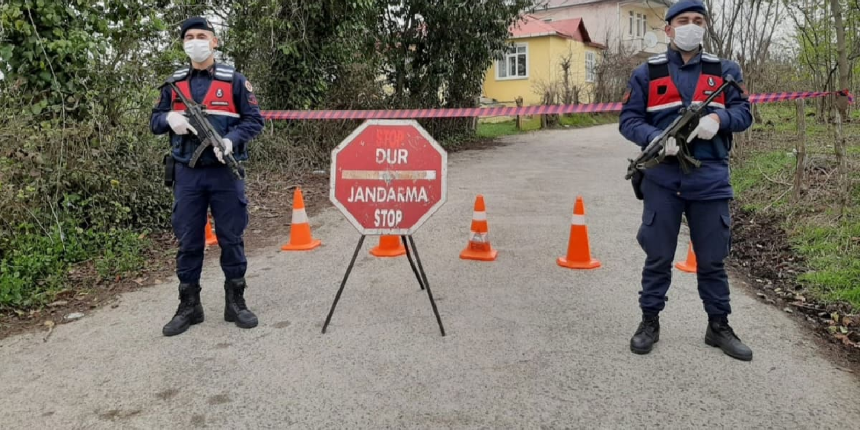 Ardahan'da bir köyde Covid-19 karantinası başlatıldı