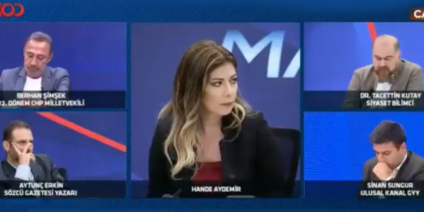 Canlı yayına damga vuran tartışma: Berhan Şimşek'in tavrı tepki çekti