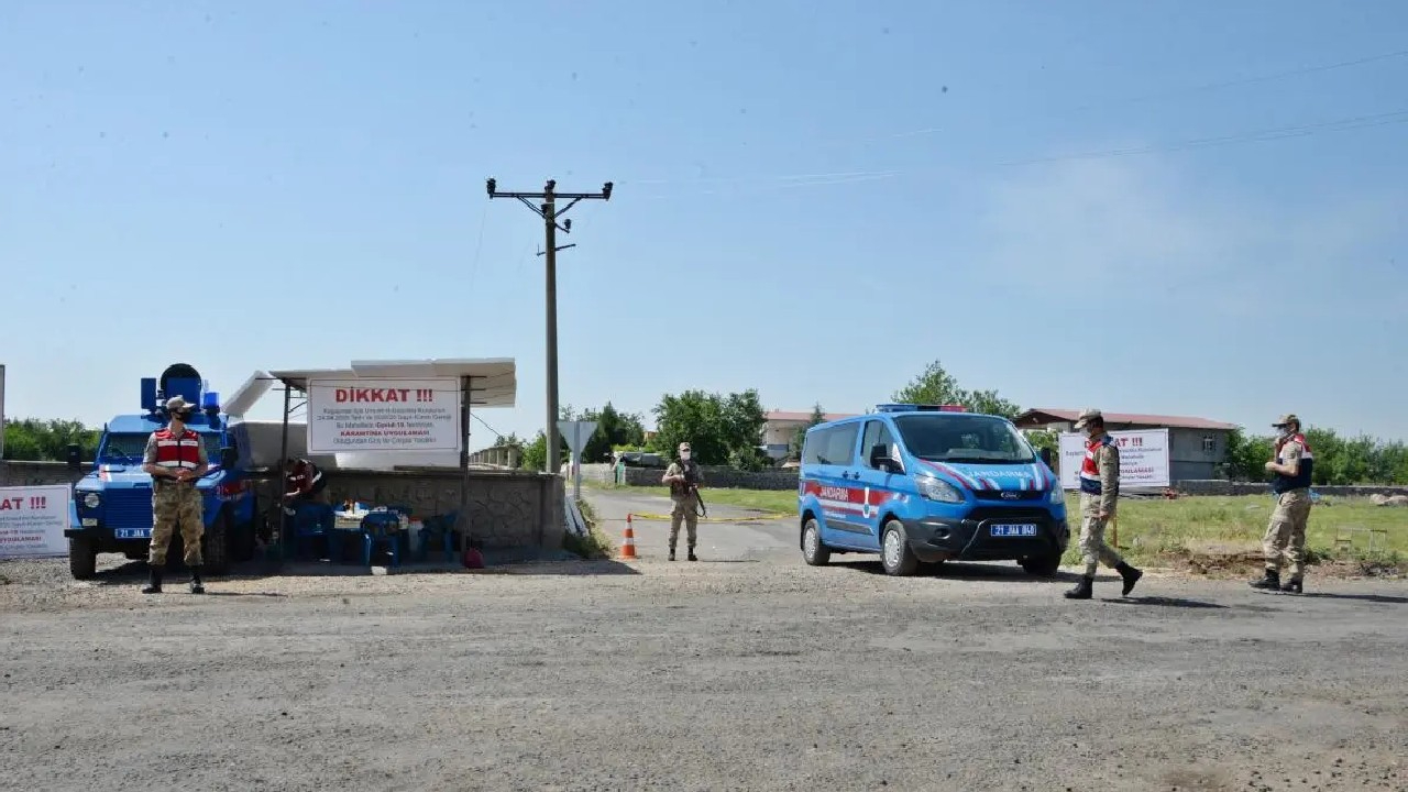 Diyarbakır'da bir mahalle karantinaya alındı