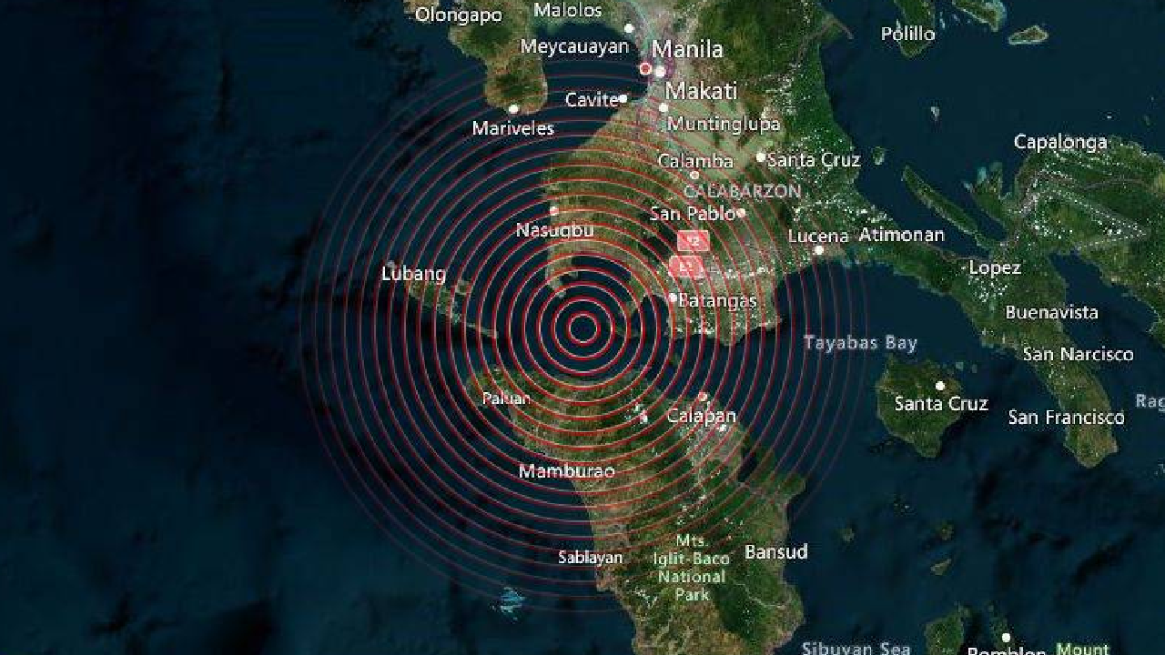 Filipinler'de 6,7 büyüklüğünde deprem