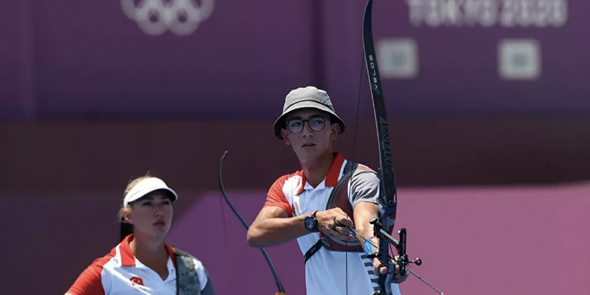 Milli okçular Mete Gazoz ve Yasemin Anagöz Olimpiyat 4'üncüsü oldu