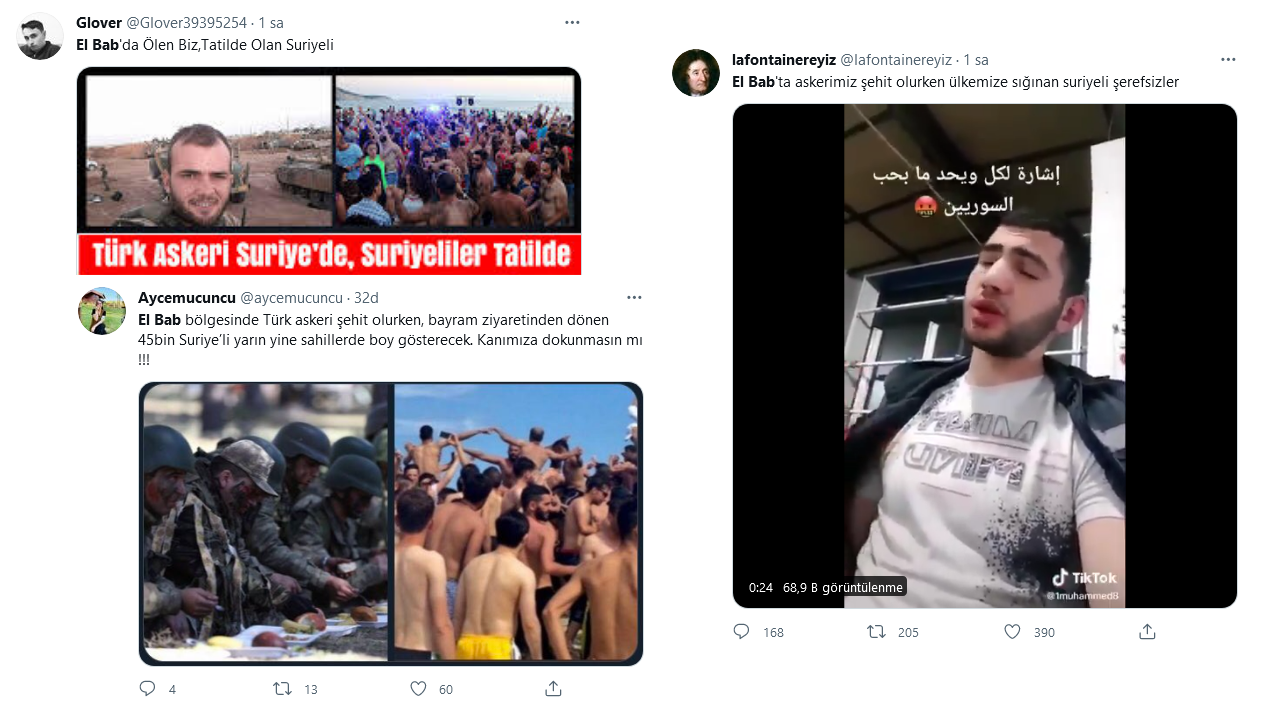 PKK/YPG, Suriye'deki Türk askerine saldırdı, sosyal medyada ırkçı kampanya başlatıldı