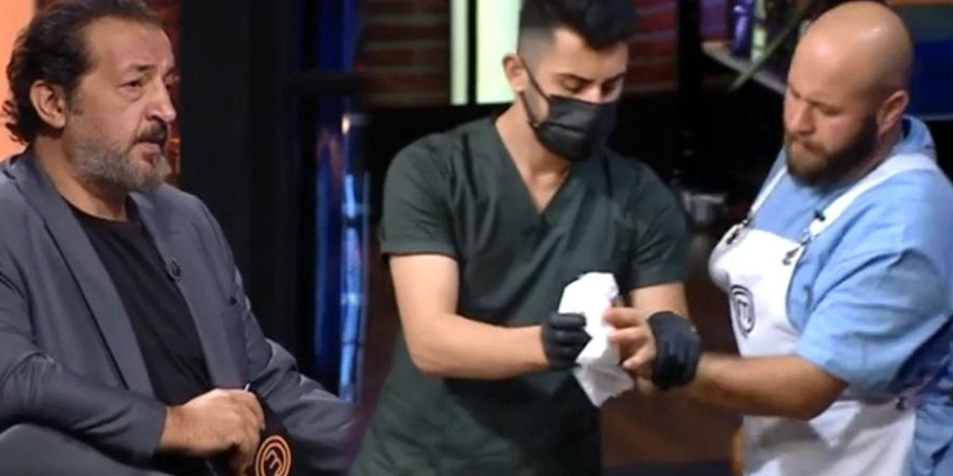 Masterchef Son Bölümünde Korku Dolu Anlar Yaşandı! Elini Kesen Talihsiz Yarışmacı Acı İçinde Kıvrandı