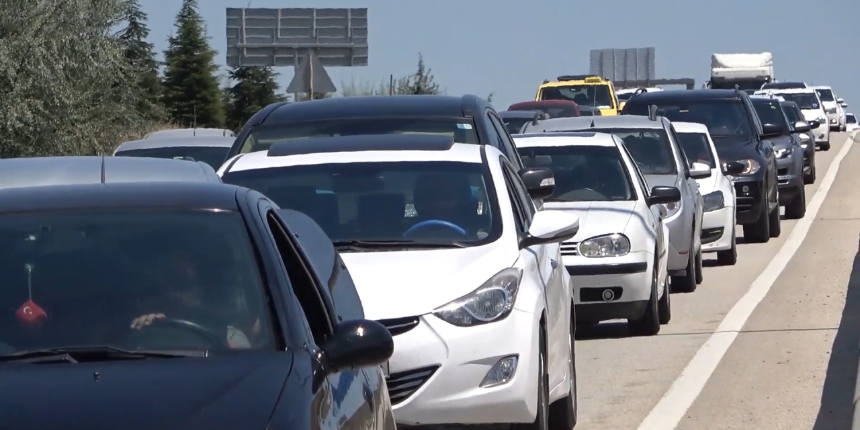 9 günlük tatil bilançosu! 43 ilin ortak güzergahından 2 milyon araç geçti