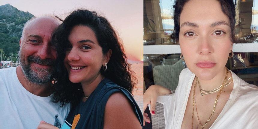 Çocuklarının fotoğraflarını izinsiz çekenlere Bergüzar Korel tepki gösterdi