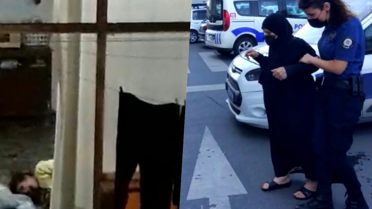 Skandal görüntüler! Kağıthane’de engelli torununu döven babaanne tutuklandı