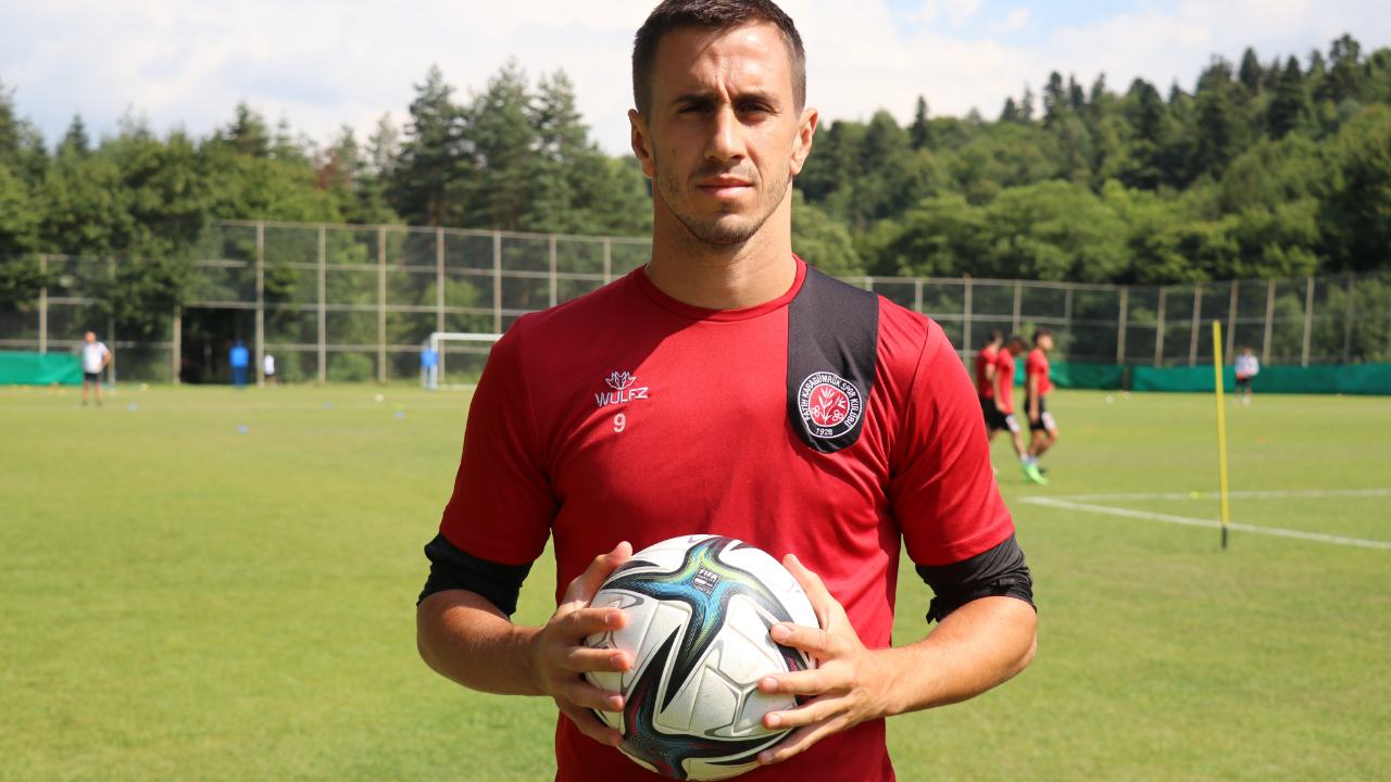 Karagümrük'ün yeni golcüsü Aleksandar Pesic: "Türkiye’de çok kaliteli yerli ve yabancı oyuncular var"