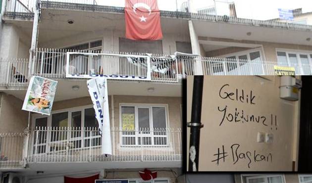 HDP il binasına girip "geldik yoktunuz" yazan 3 kişi tutuklandı...