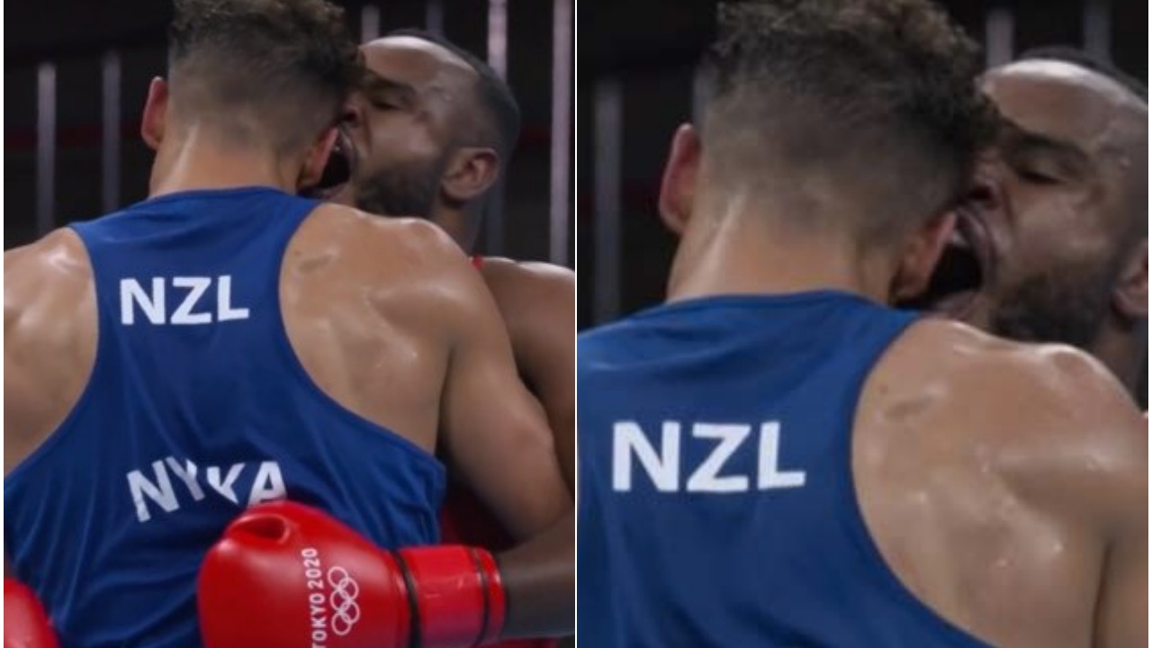 Tokyo 2020'de Mike Tyson vakası... Yenilgiyi hazmedemeyen boksör rakibinin kulağını ısırdı!
