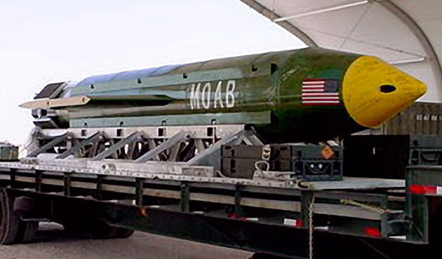 Afganistan'a 10 tonluk bomba