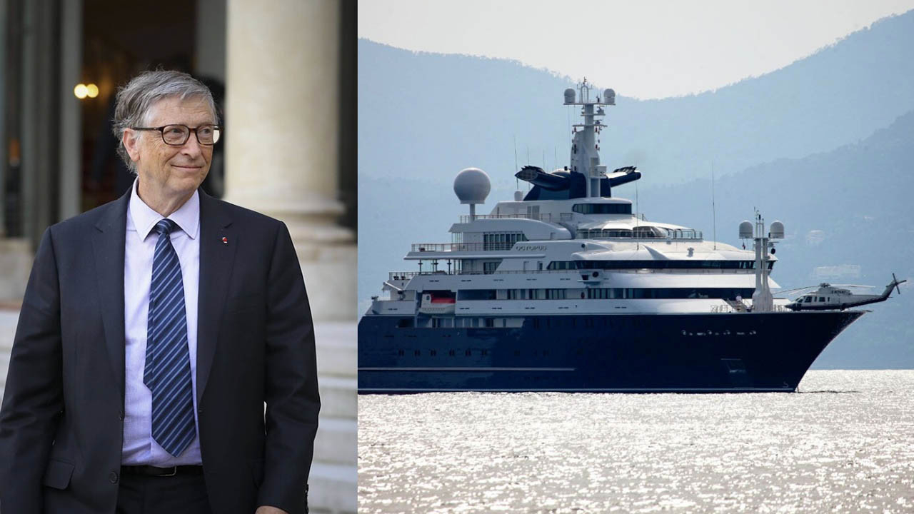 Lüks yatıyla Bodrum'a gelen Bill Gates akşam yemeği için servet ödedi