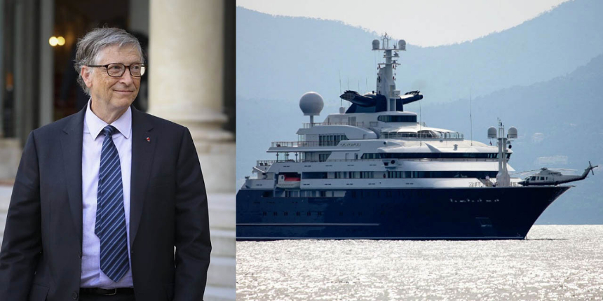Lüks yatıyla Bodrum'a gelen Bill Gates akşam yemeği için servet ödedi