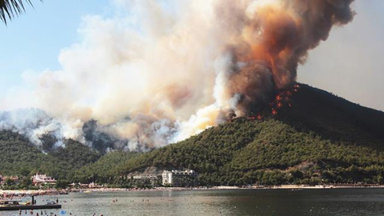 Soma'daki yangın kontrol altında! 20 noktada ekiplerin mücadelesi devam ediyor