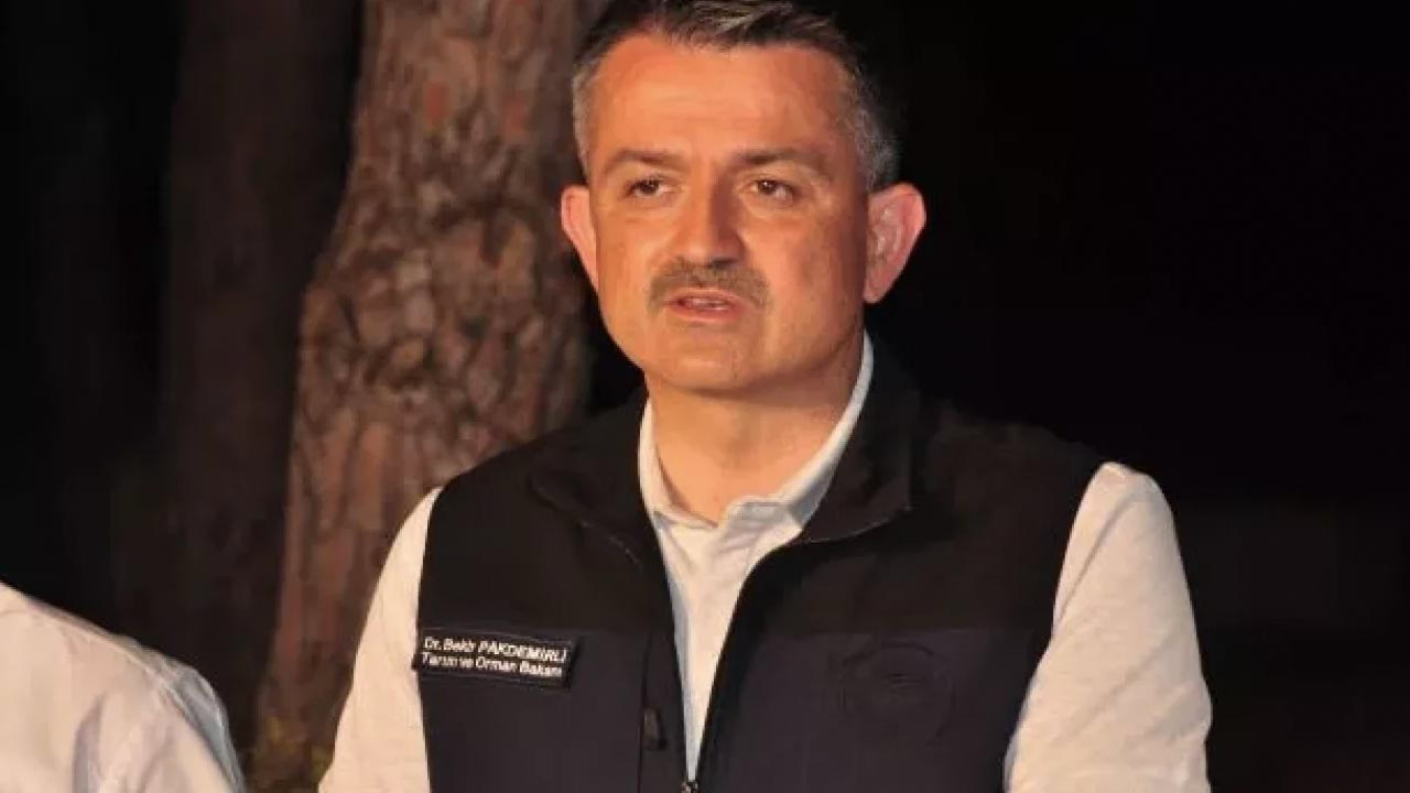 Bakan Pakdemirli'den Kılıçdaroğlu'na yanıt: "Hiçbir zaman yangın söndürme ihalesi yapmadık"