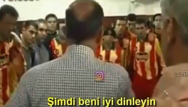 Yine bir kupa finali öncesi ve yine bir Fatih Terim klasiği!