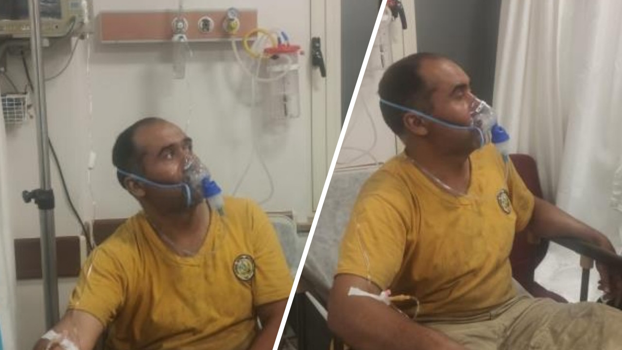 Mesai arkadaşının hayatını kaybettiğini bilmeyen yangın işçisinin sözleri yürekleri burktu!