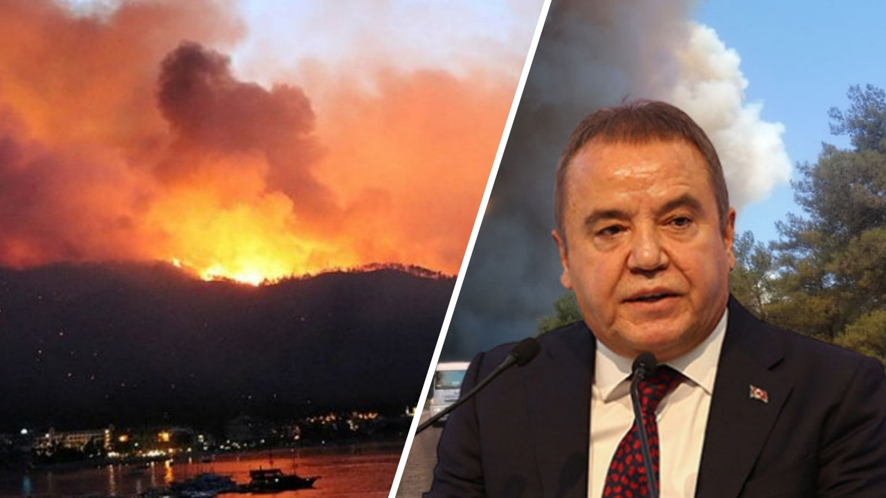 Antalya Büyükşehir Belediye Başkanı Muhittin Böcek: Biz yanıyoruz, bizi kurtarın!