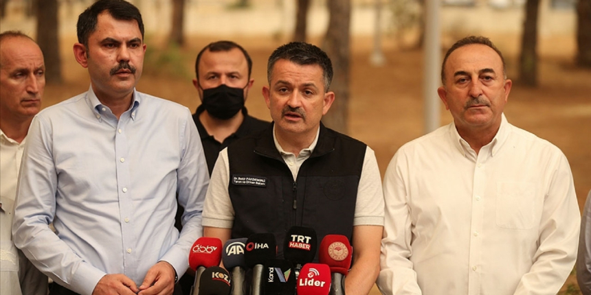 Bakan duyurdu: Milas, Bodrum ve Yahyalı ilçelerindeki ve Kahramanmaraş ve Adana'daki yangınlar kontrol altına alındı