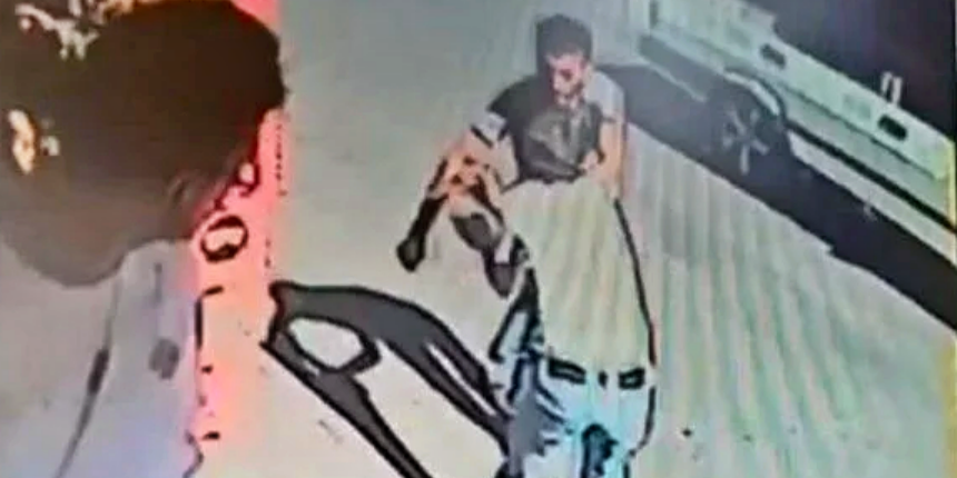 Dondurmanın külahını yere atan kişiyi bıçaklayan şahıs kamerada!